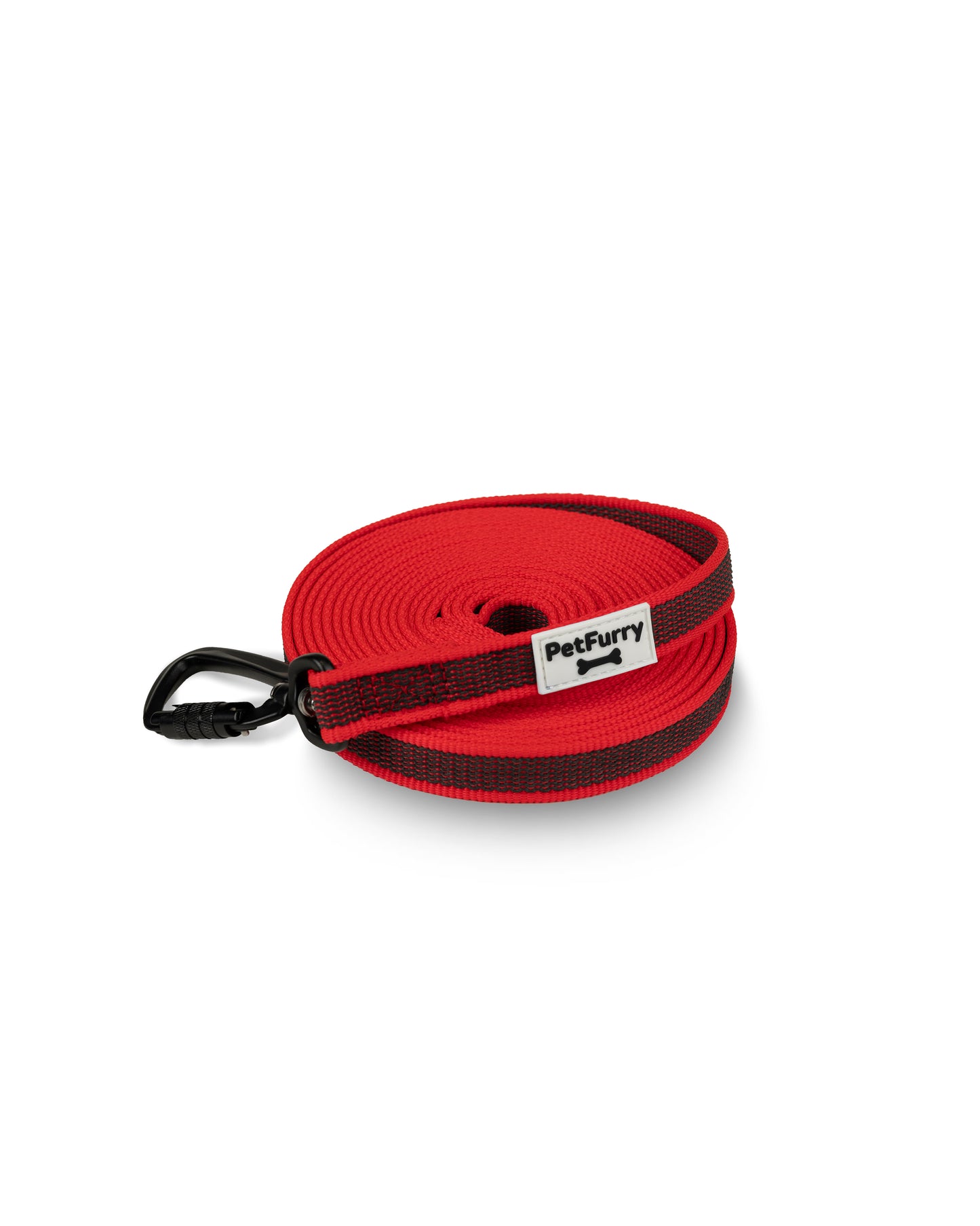 PET FURRY FlexiGrip 5 m - RED