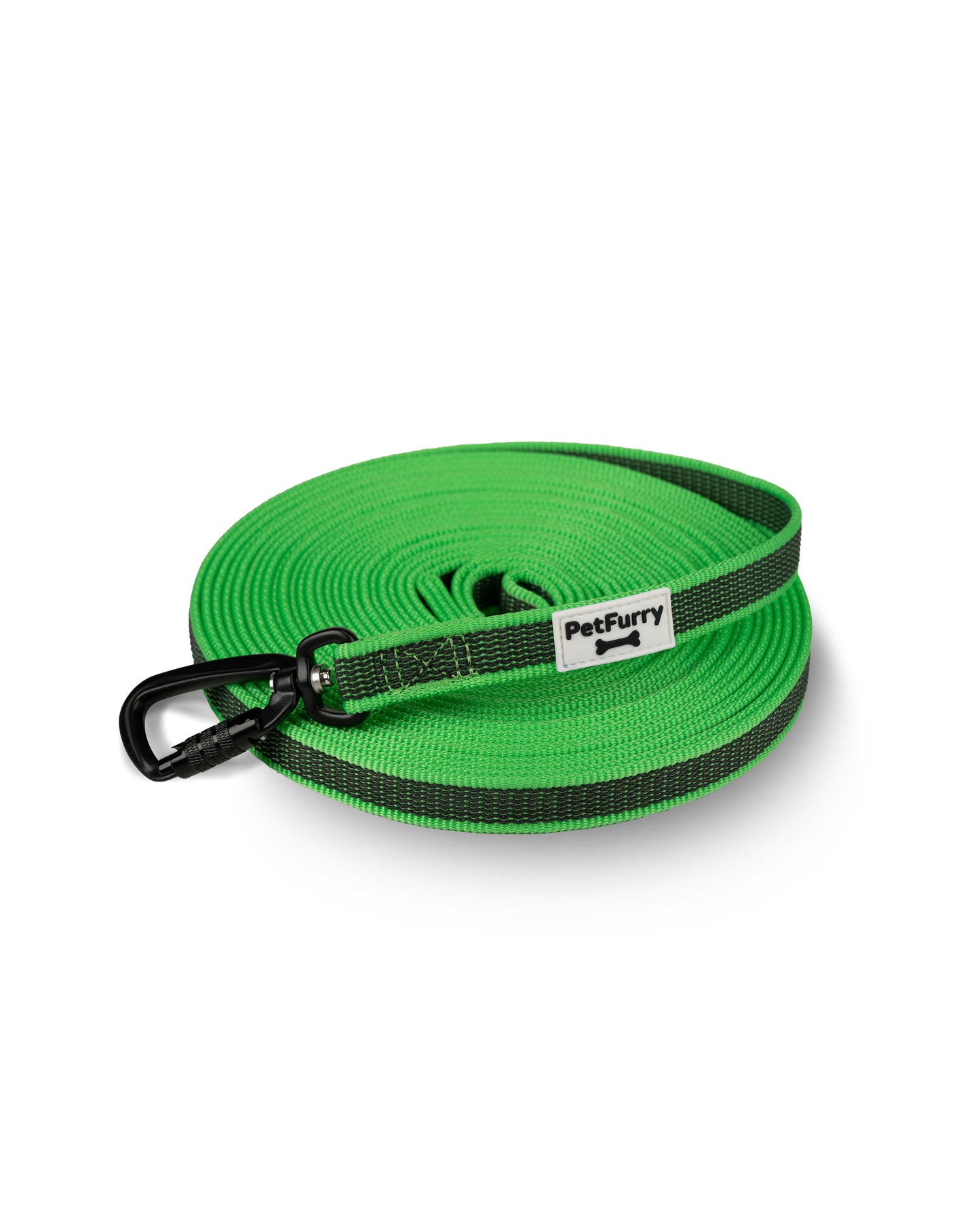 PET FURRY FlexiGrip 10 m - GREEN