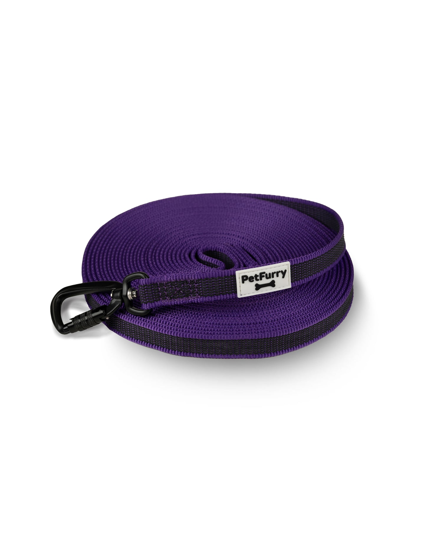 PET FURRY FlexiGrip 10 m - PURPLE