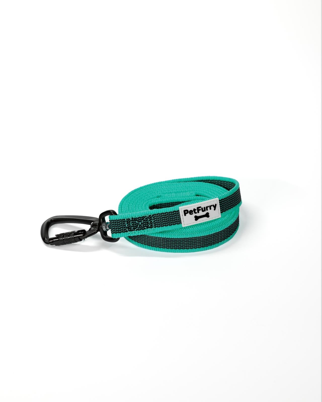 PET FURRY FlexiGrip 2 m - TURQUOISE
