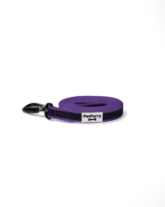 PET FURRY FlexiGrip 2 m - PURPLE