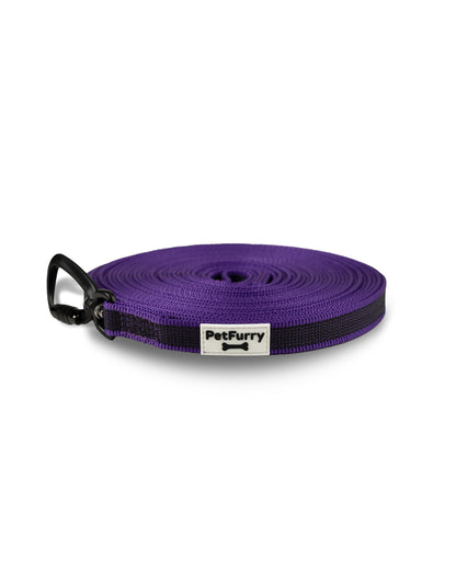 PET FURRY FlexiGrip 10 m - PURPLE
